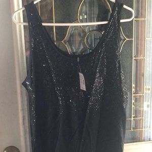 Maurice’s sparkly tank, size XL